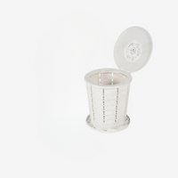 Folding portable toilet