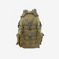 Multifunctional hiking bag with reflective strips