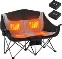 Heated Double Camping Chair
