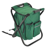 Folding Fishing and Camping Chair with Thermal Backpack