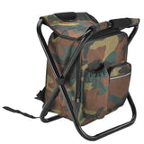 Folding Fishing and Camping Chair with Thermal Backpack