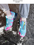 Women's Pink and Purple Mountain Shoes
