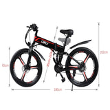 Vélo Électrique pliable 1000W - Batterie Lithium 48V et assistance électrique