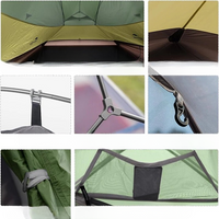 3 Person Camping Tent - Ultralight Waterproof for Backpacking