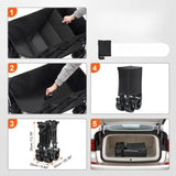 220 L folding camping trolley