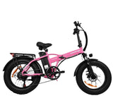 Vélo Électrique Pliable puissance BLJ 1000W - Fat Bike 20" en Alliage d'Aluminium