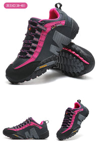 Leather hiking shoes for winter