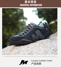 Leather hiking shoes for winter