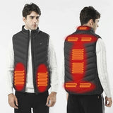 USB Electric Heated Jacket - Unisex Thermal Vest