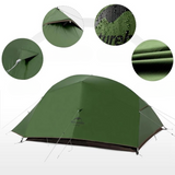3 Person Camping Tent - Ultralight Waterproof for Backpacking