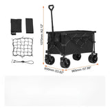 220 L folding camping trolley