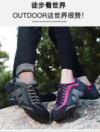 Leather hiking shoes for winter