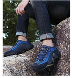 Leather hiking shoes for winter