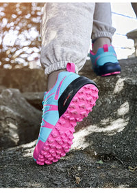 Women's Pink and Purple Mountain Shoes