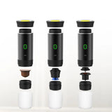 Cordless Portable Electric Espresso Machine - 3-in-1