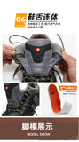 Leather hiking shoes for winter