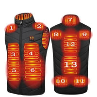 USB Electric Heated Jacket - Unisex Thermal Vest