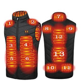 USB Electric Heated Jacket - Unisex Thermal Vest
